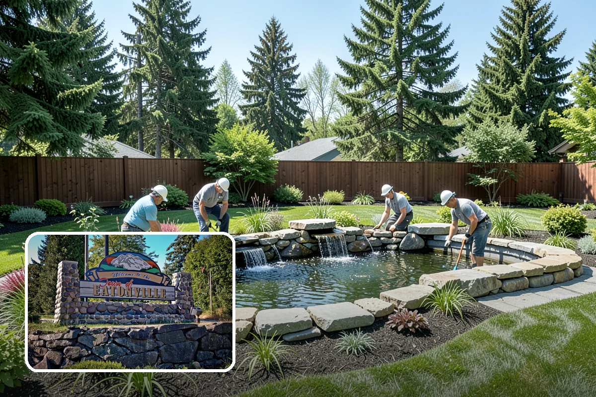Decorative Stone Installation in Eatonville, Pierce County, WA - Custom color and texture blends chosen for your home