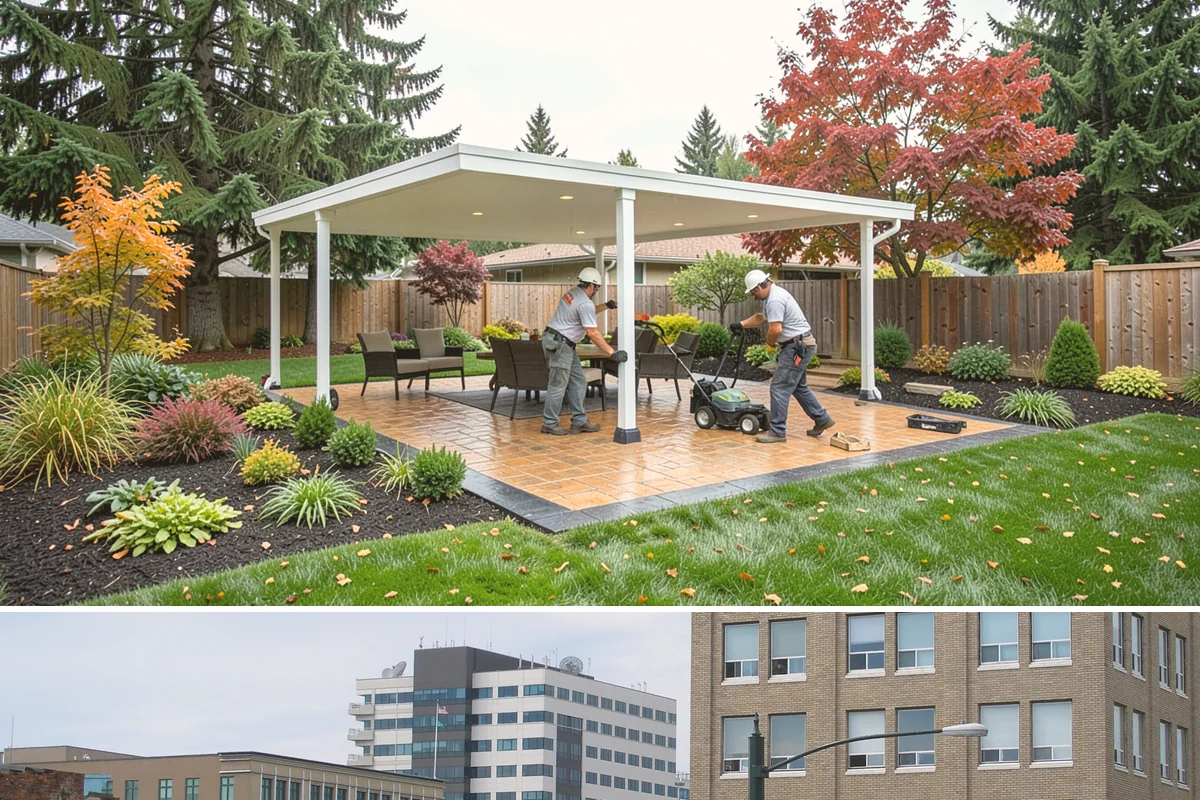 Decorative Stone Installation in Everett, Snohomish County, WA - Decorative stone can be installed in any season, though the drier summer months make grading and layout across multiple beds much...