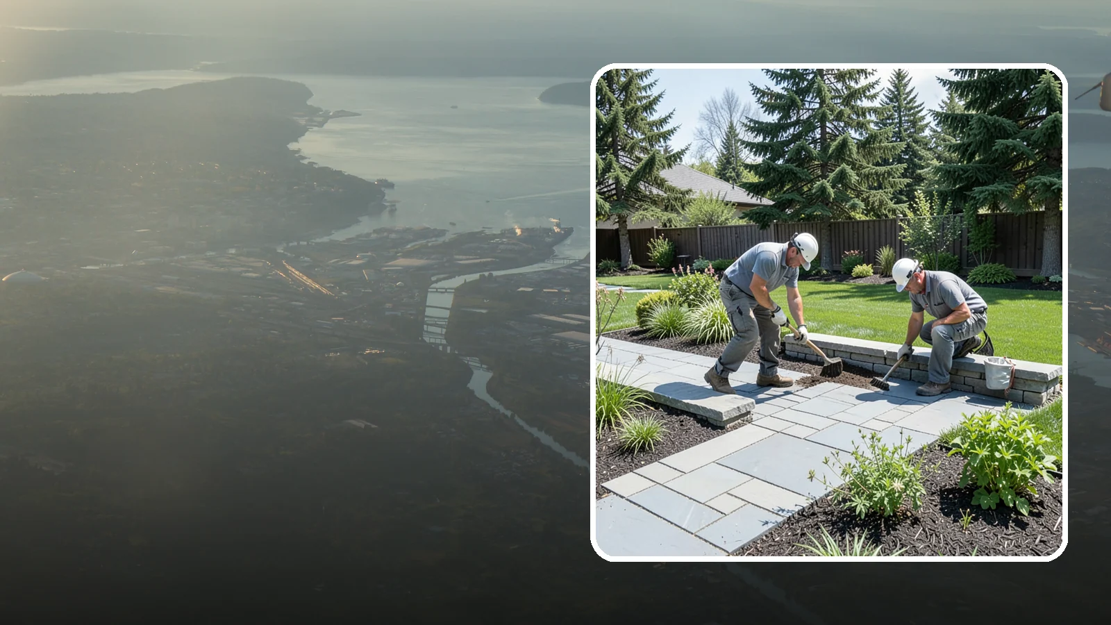 Decorative Stone Installation in Fife, Pierce County, WA - Custom blends of accent stone tailored to your beds, borders, and hardscape for a cohesive designed look.