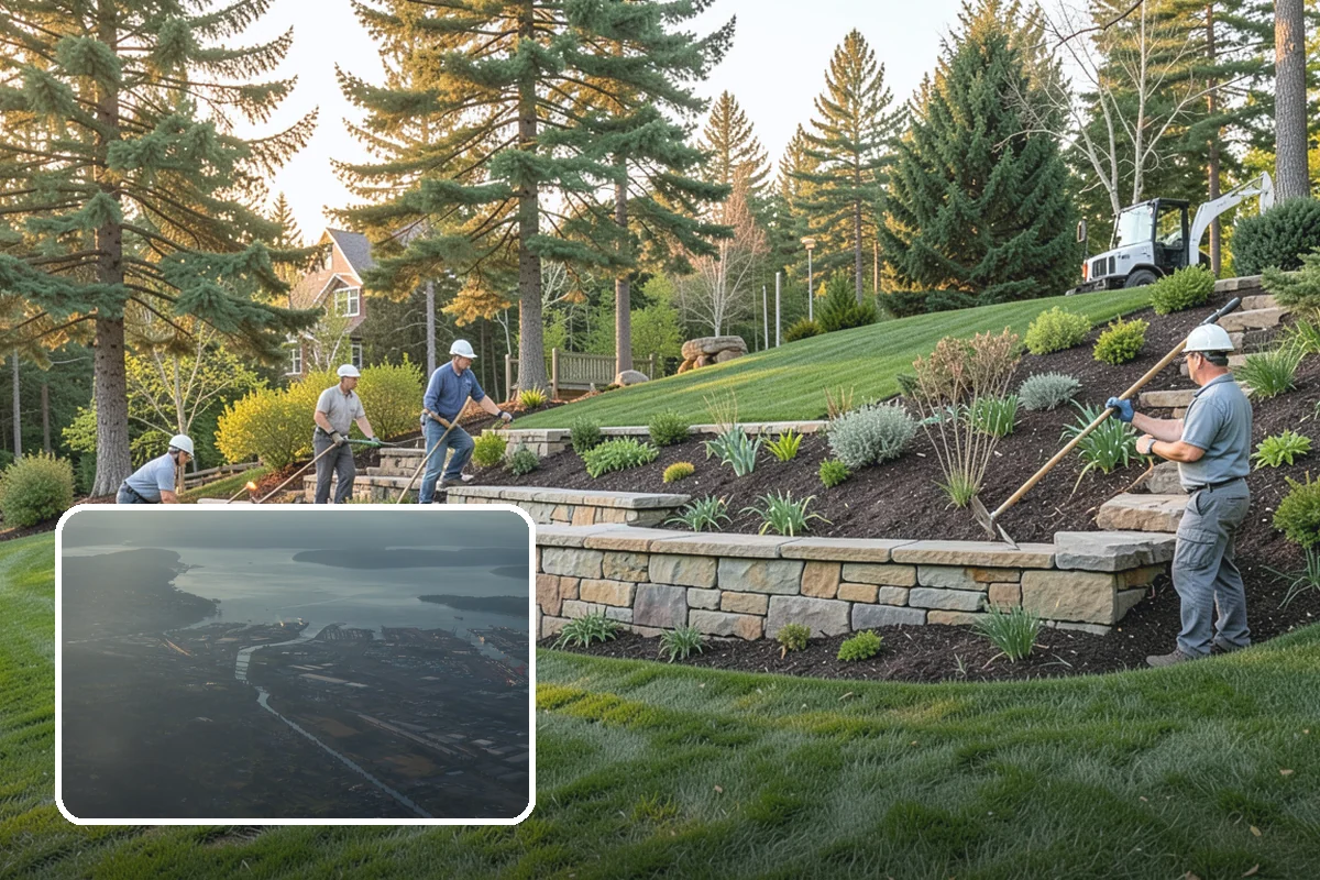Decorative Stone Installation in Fife, Pierce County, WA - Custom color and texture blends chosen for your home