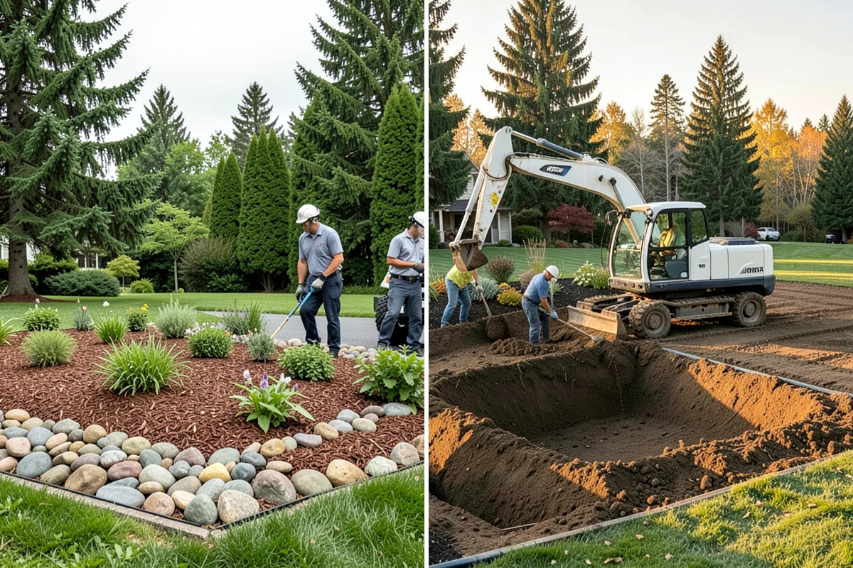 Decorative Stone Installation in Gig Harbor, Pierce County, WA - Consult on style, colors, and grade the areas to be covered