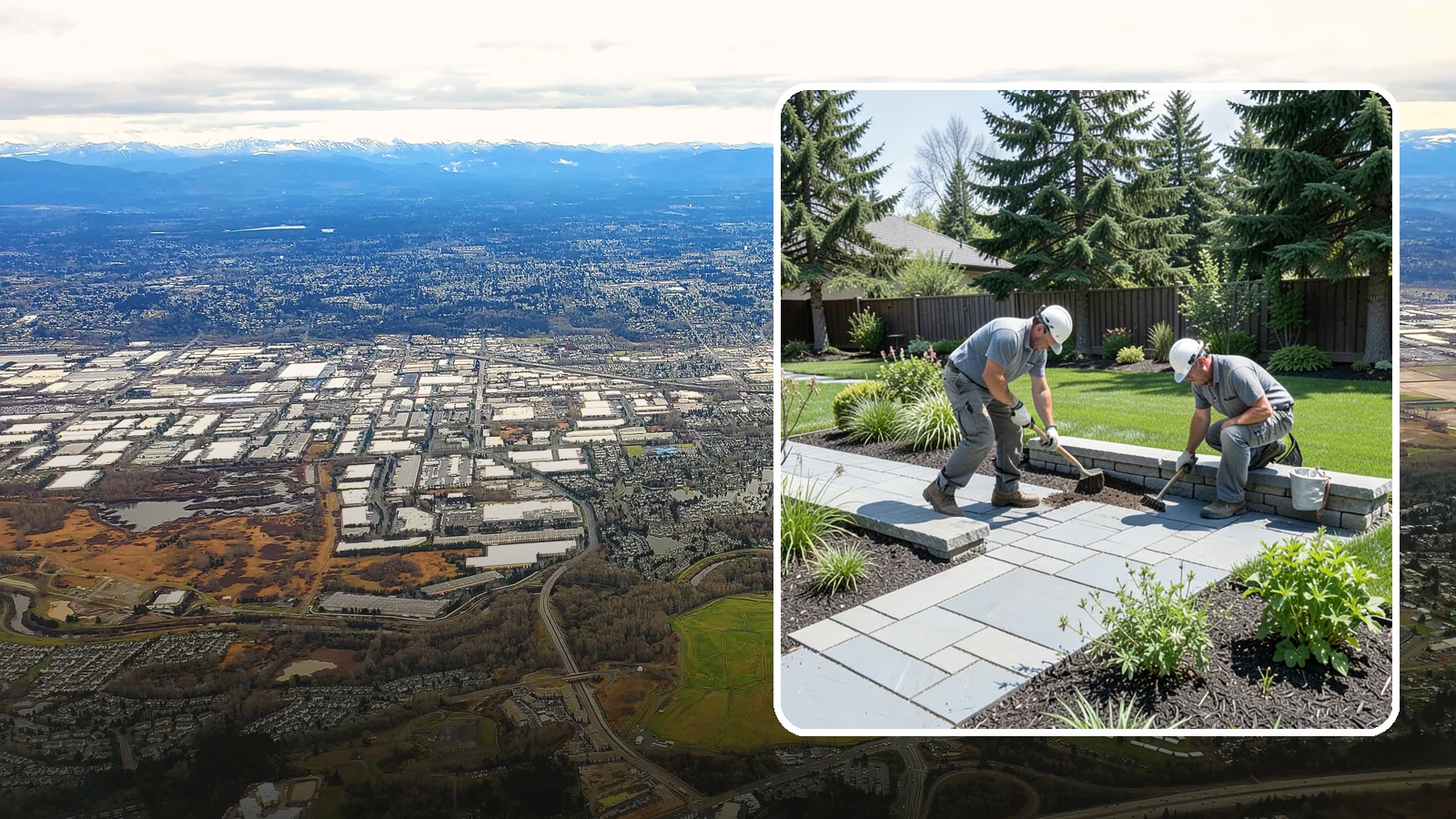Decorative Stone Installation in Kent, King County, WA - Custom blends of accent stone tailored to your beds, borders, and hardscape for a cohesive designed look.