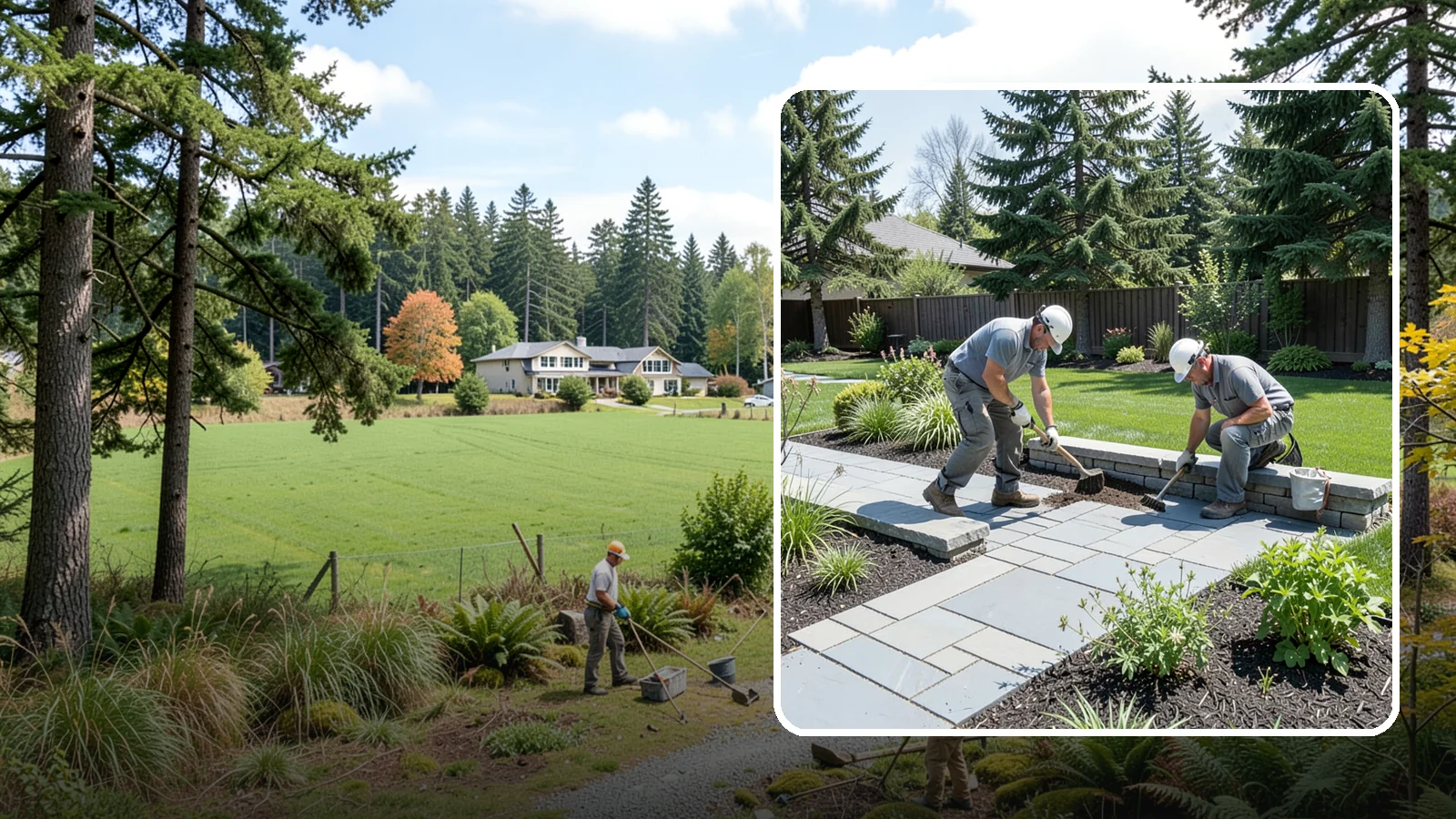 Decorative Stone Installation in Lyman, Skagit County, WA - Custom blends of accent stone tailored to your beds, borders, and hardscape for a cohesive designed look.