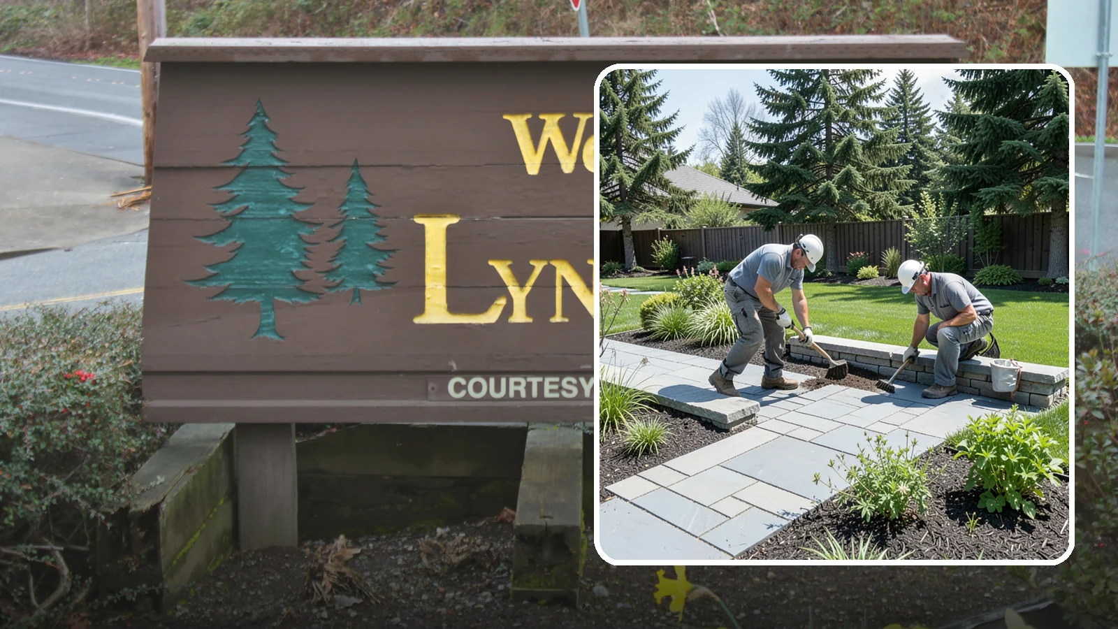 Decorative Stone Installation in Lynnwood, Snohomish County, WA - Custom blends of accent stone tailored to your beds, borders, and hardscape for a cohesive designed look.