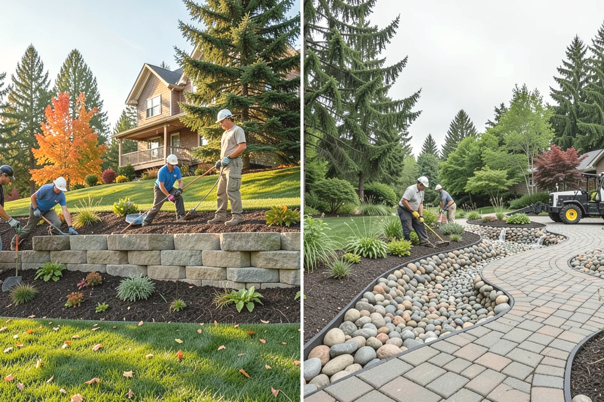 Decorative Stone Installation in Mercer Island, King County, WA - Consult on style, colors, and grade the areas to be covered
