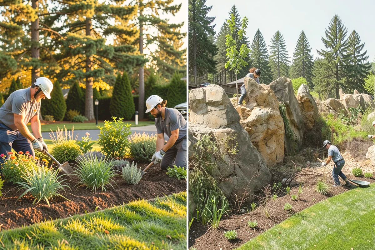 Decorative Stone Installation in Milton, King County, WA - Consult on style, colors, and grade the areas to be covered