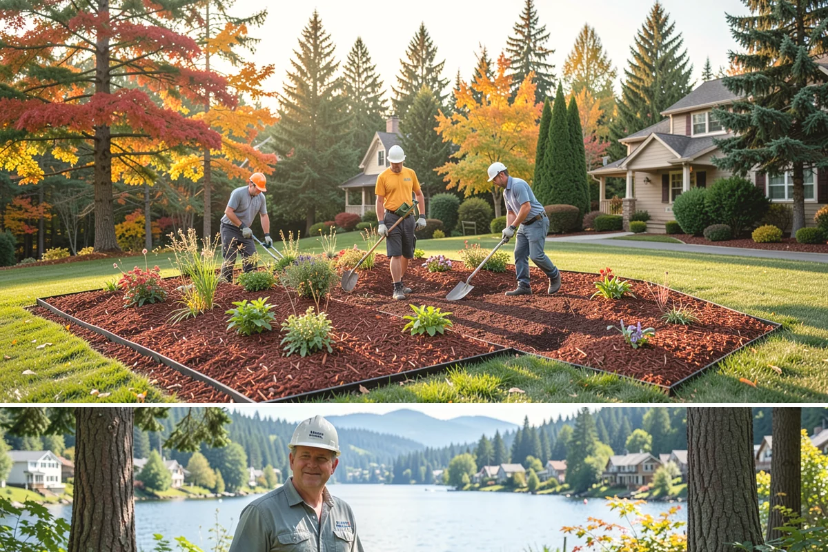 Decorative Stone Installation in Milton, King County, WA - Decorative stone can be installed in any season, though the drier summer months make grading and layout across multiple beds much...