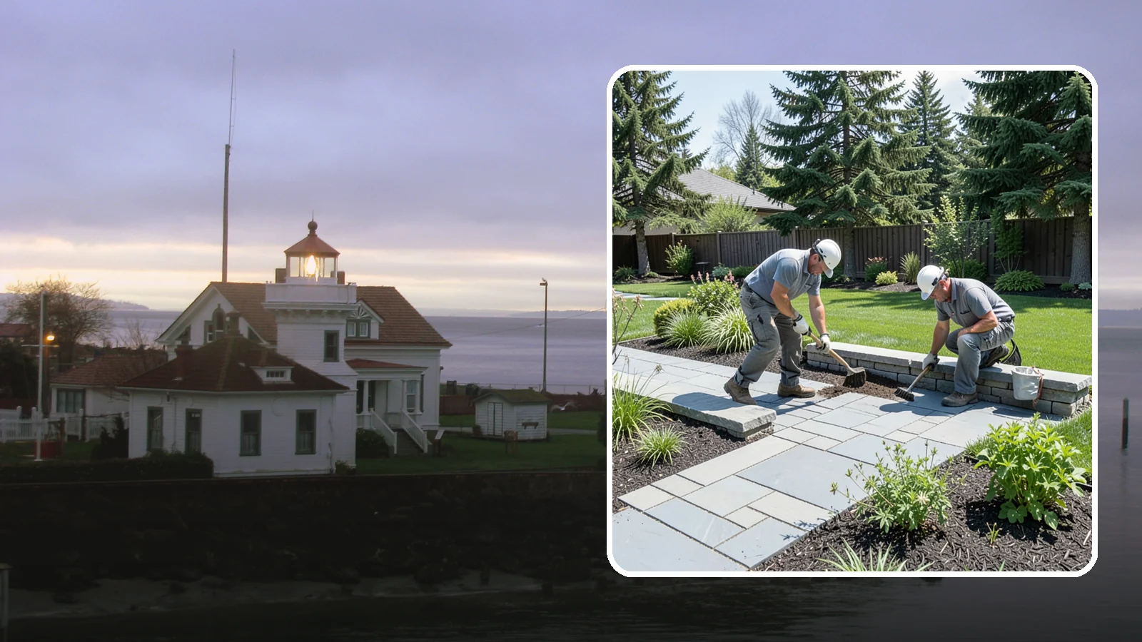 Decorative Stone Installation in Mukilteo, Snohomish County, WA - Custom blends of accent stone tailored to your beds, borders, and hardscape for a cohesive designed look.