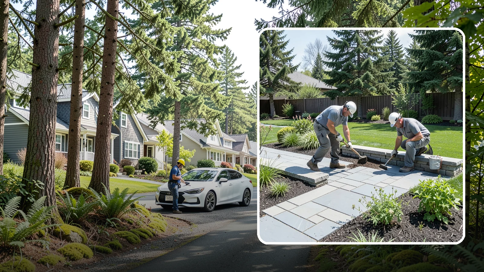 Decorative Stone Installation in Normandy Park, King County, WA - Custom blends of accent stone tailored to your beds, borders, and hardscape for a cohesive designed look.