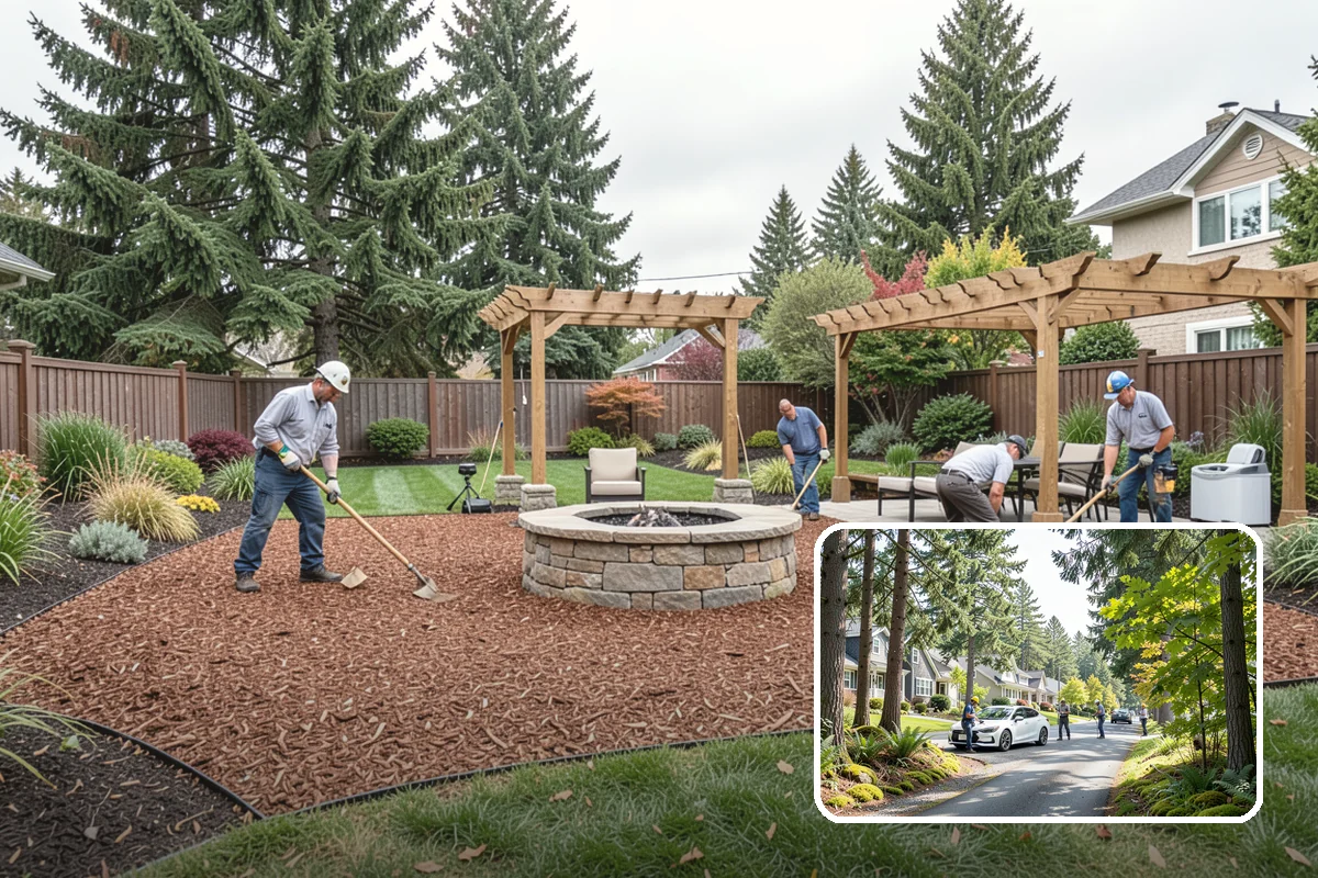 Decorative Stone Installation in Normandy Park, King County, WA - Custom color and texture blends chosen for your home