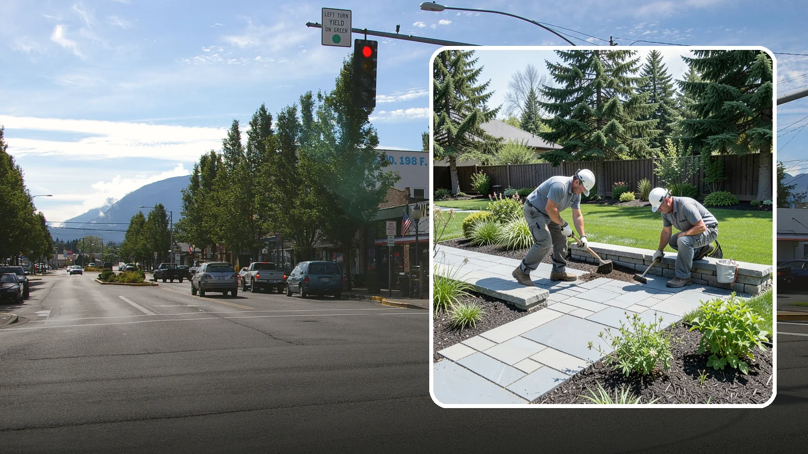 Decorative Stone Installation in North Bend, King County, WA - Custom blends of accent stone tailored to your beds, borders, and hardscape for a cohesive designed look.