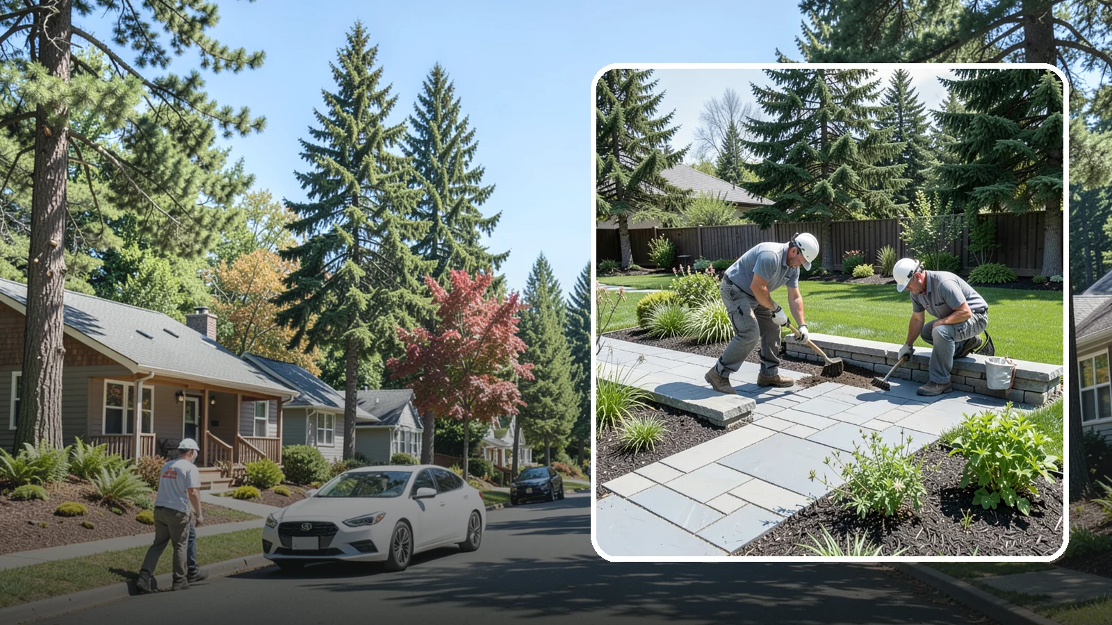 Decorative Stone Installation in Orting, Pierce County, WA - Custom blends of accent stone tailored to your beds, borders, and hardscape for a cohesive designed look.