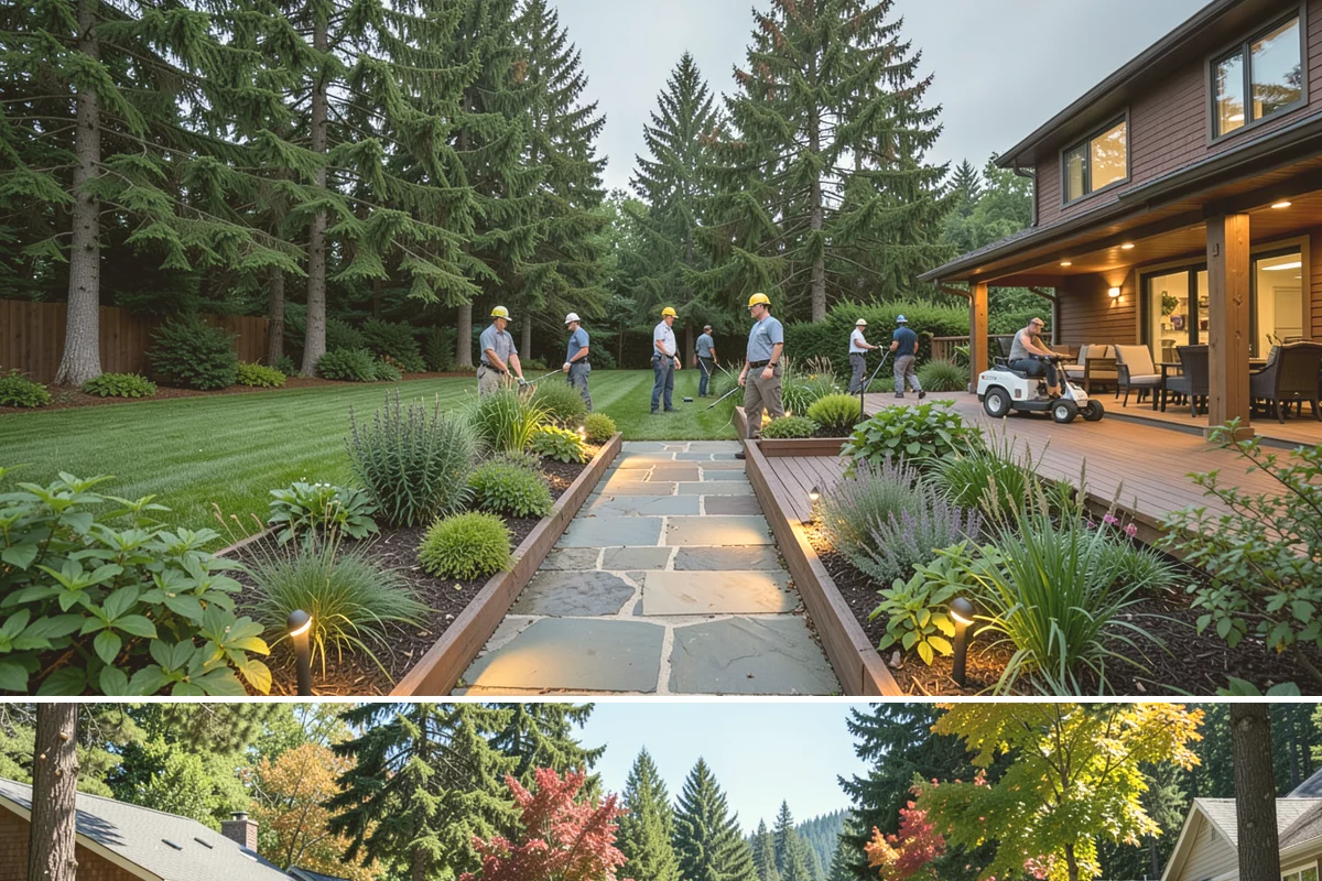 Decorative Stone Installation in Orting, Pierce County, WA - Decorative stone can be installed in any season, though the drier summer months make grading and layout across multiple beds much...