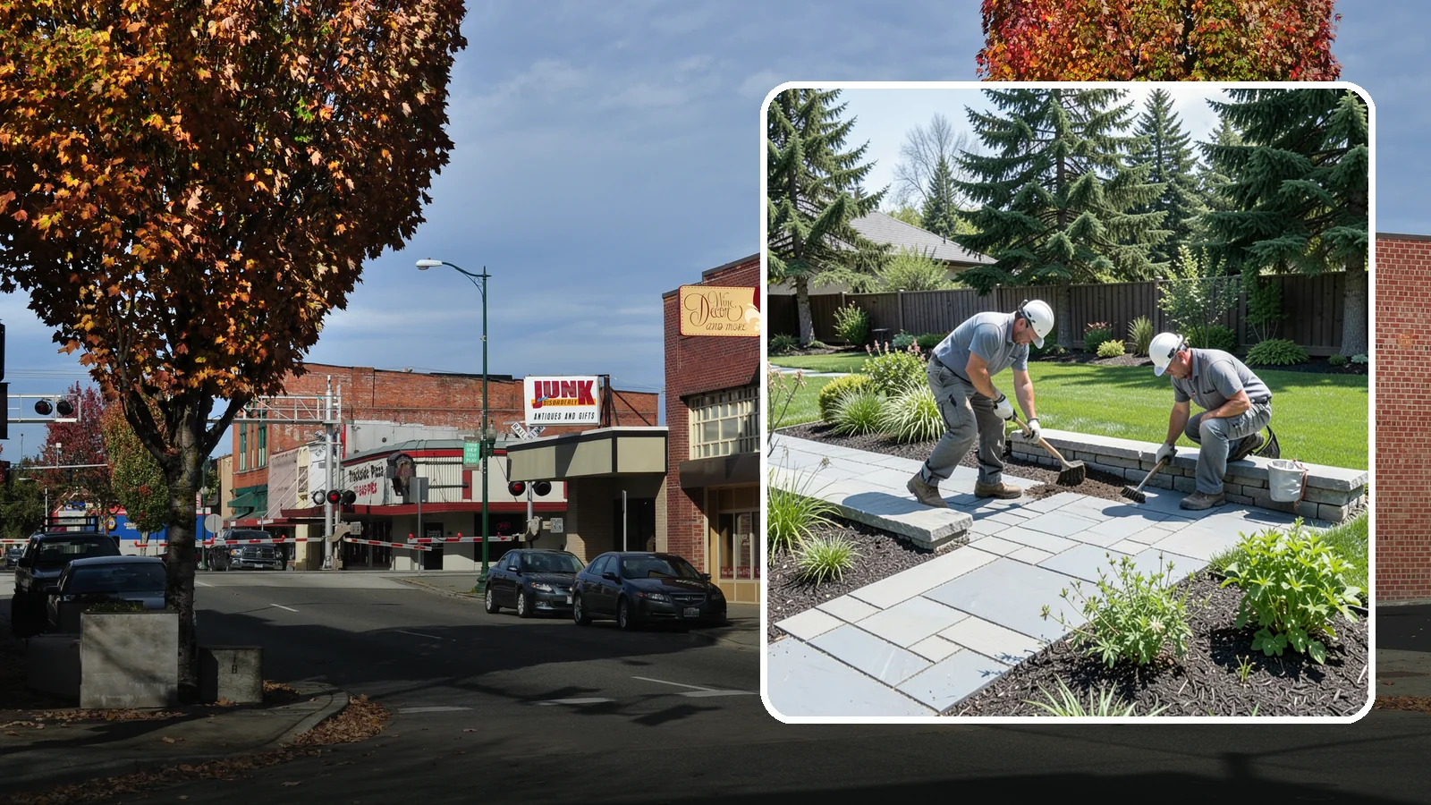 Decorative Stone Installation in Puyallup, Pierce County, WA - Custom blends of accent stone tailored to your beds, borders, and hardscape for a cohesive designed look.