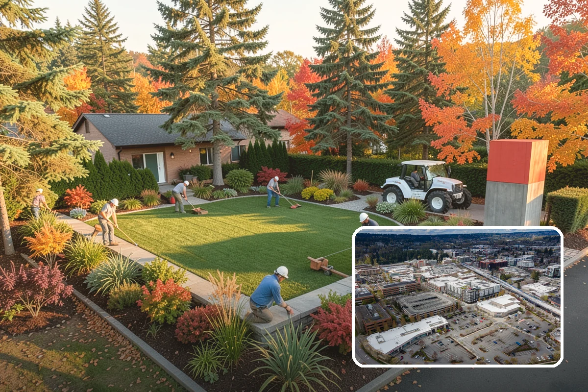 Decorative Stone Installation in Redmond, King County, WA - Custom color and texture blends chosen for your home