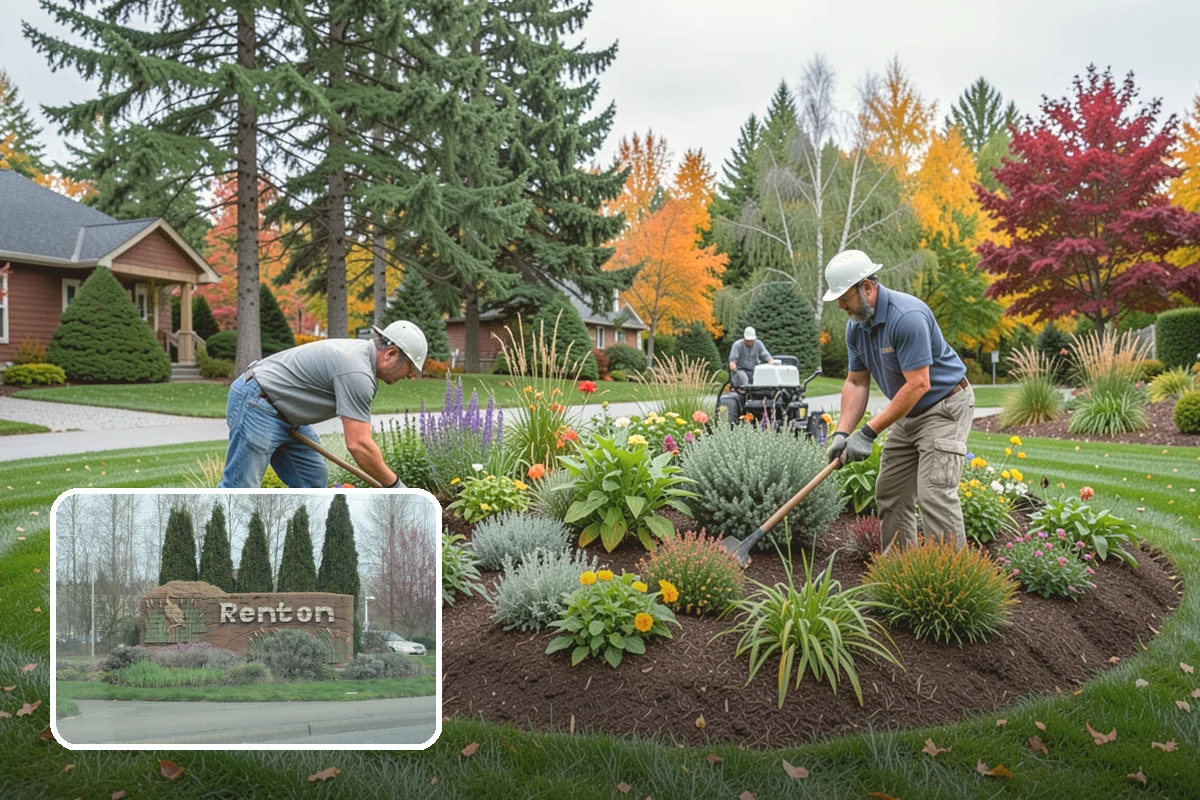 Decorative Stone Installation in Renton, King County, WA - Custom color and texture blends chosen for your home