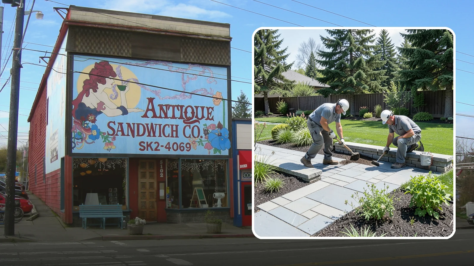 Decorative Stone Installation in Ruston, Pierce County, WA - Custom blends of accent stone tailored to your beds, borders, and hardscape for a cohesive designed look.