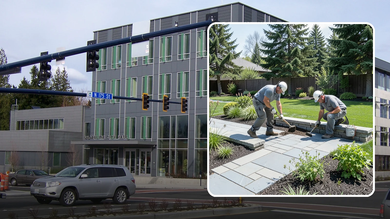 Decorative Stone Installation in Shoreline, King County, WA - Custom blends of accent stone tailored to your beds, borders, and hardscape for a cohesive designed look.
