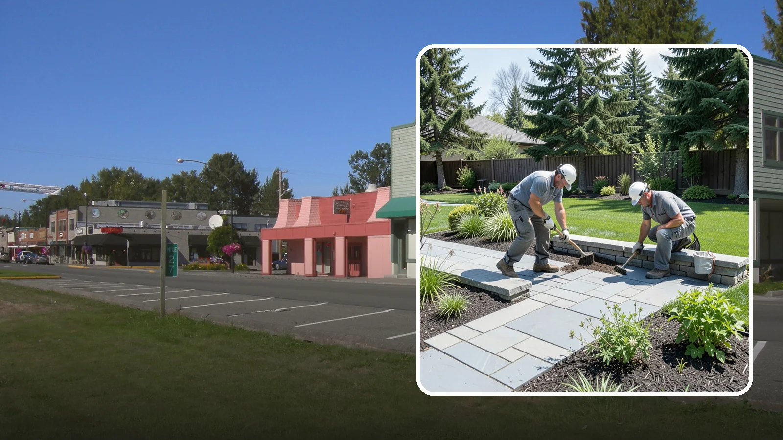 Decorative Stone Installation in Snoqualmie, King County, WA - Custom blends of accent stone tailored to your beds, borders, and hardscape for a cohesive designed look.