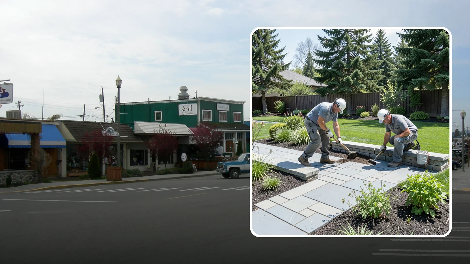 Decorative Stone Installation in Stanwood, Snohomish County, WA - Custom blends of accent stone tailored to your beds, borders, and hardscape for a cohesive designed look.