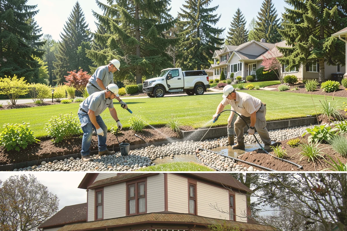 Decorative Stone Installation in Sumner, Pierce County, WA - Decorative stone can be installed in any season, though the drier summer months make grading and layout across multiple beds much...