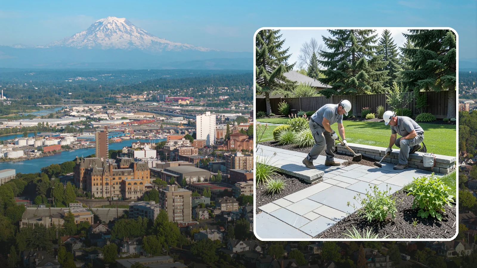 Decorative Stone Installation in Tacoma, Pierce County, WA - Custom blends of accent stone tailored to your beds, borders, and hardscape for a cohesive designed look.