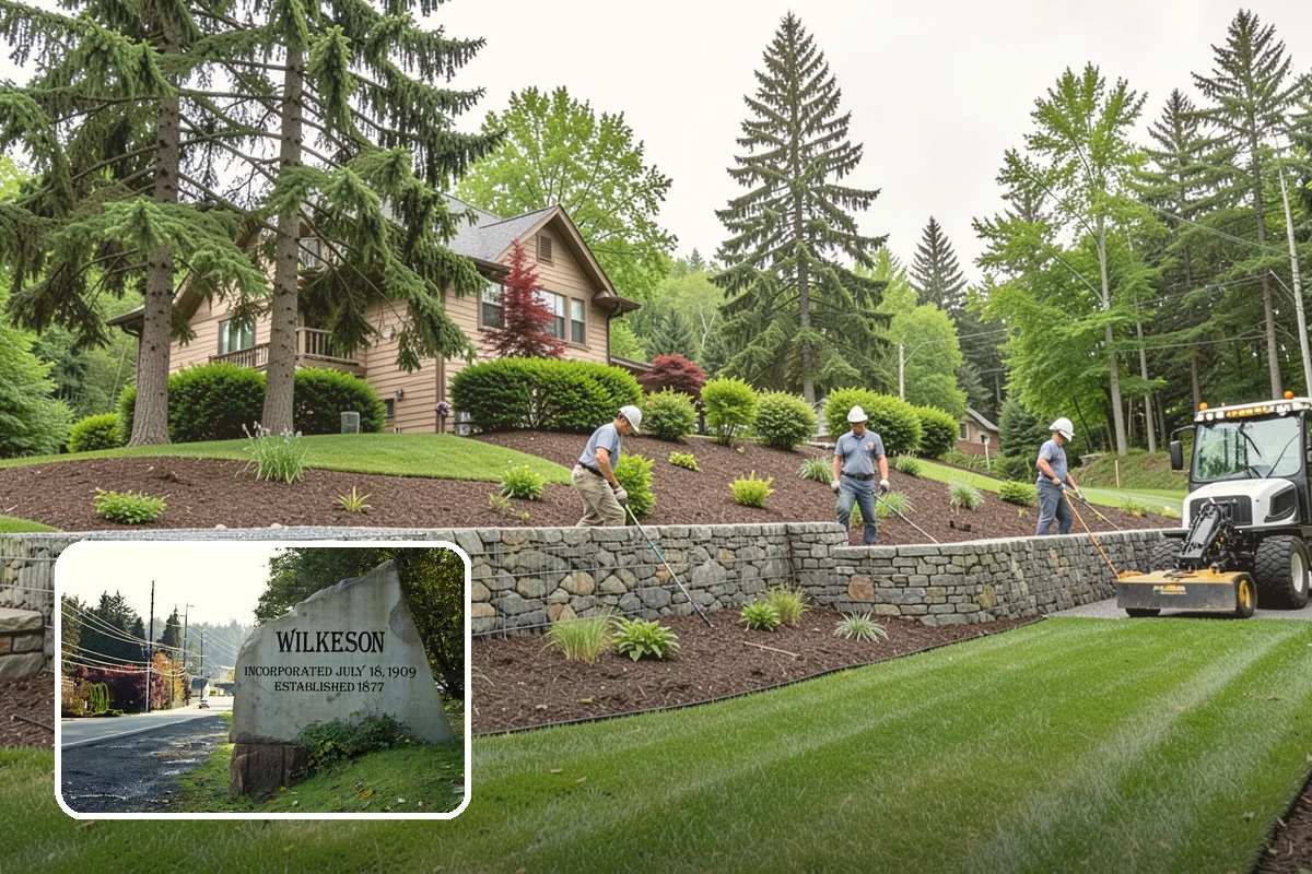 Decorative Stone Installation in Wilkeson, Pierce County, WA - Custom color and texture blends chosen for your home