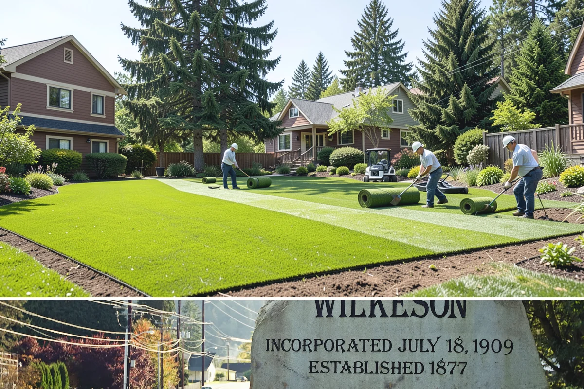 Decorative Stone Installation in Wilkeson, Pierce County, WA - Decorative stone can be installed in any season, though the drier summer months make grading and layout across multiple beds much...
