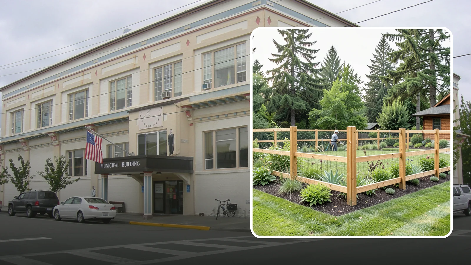 Deer Fencing in Anacortes, Skagit County, WA - Tall, effective deer fencing that protects gardens and landscapes from browsing deer damage.