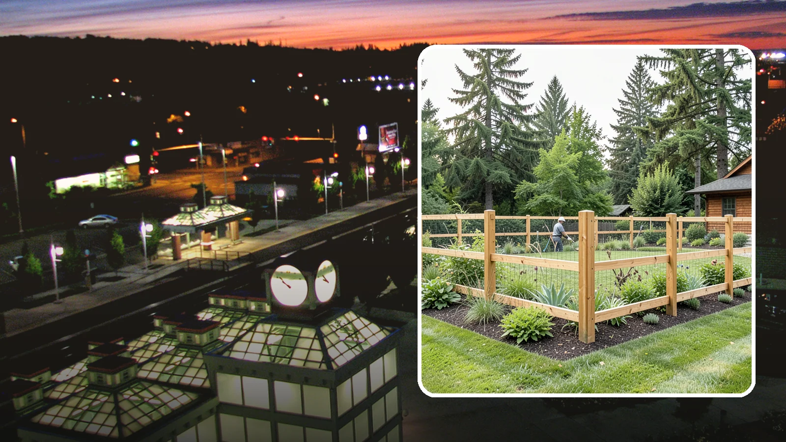 Deer Fencing in Auburn, King County, WA - Tall, effective deer fencing that protects gardens and landscapes from browsing deer damage.