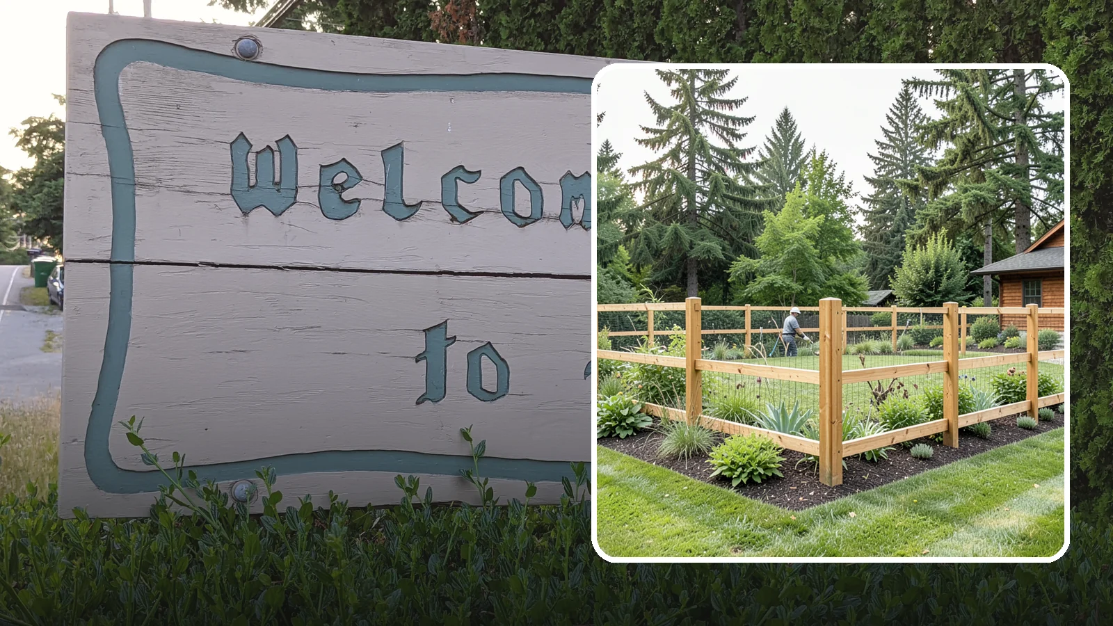 Deer Fencing in Brier, Snohomish County, WA - Tall, effective deer fencing that protects gardens and landscapes from browsing deer damage.