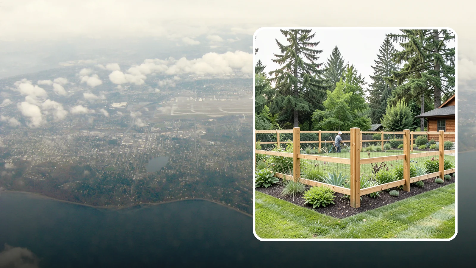 Deer Fencing in Burien, King County, WA - Tall, effective deer fencing that protects gardens and landscapes from browsing deer damage.
