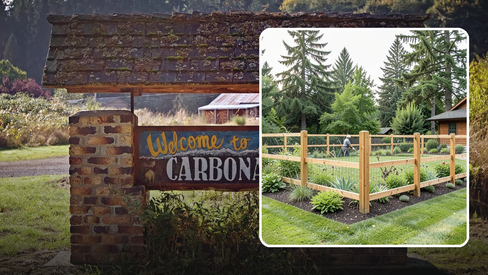 Deer Fencing in Carbonado, Pierce County, WA - Tall, effective deer fencing that protects gardens and landscapes from browsing deer damage.