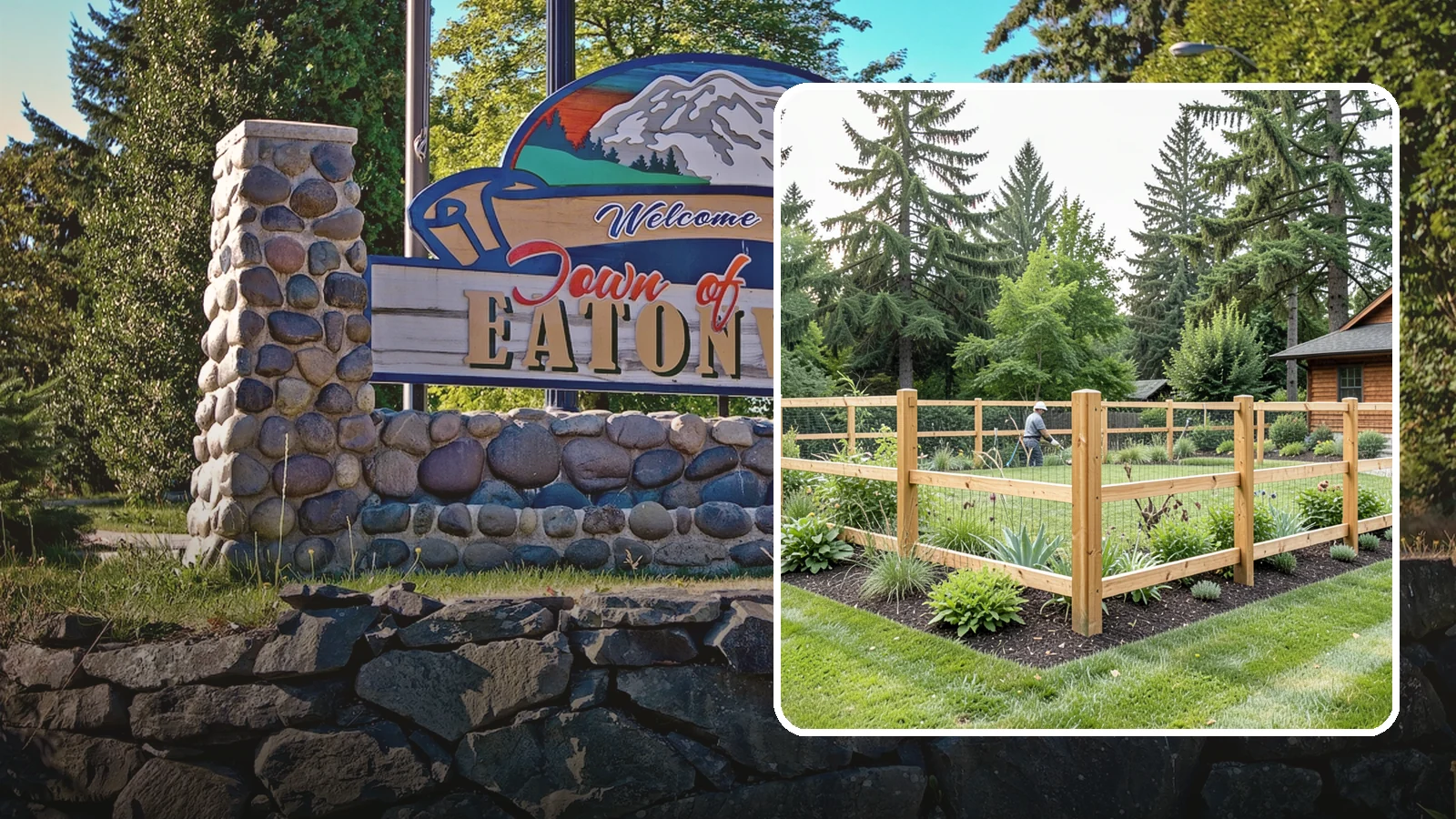 Deer Fencing in Eatonville, Pierce County, WA - Tall, effective deer fencing that protects gardens and landscapes from browsing deer damage.