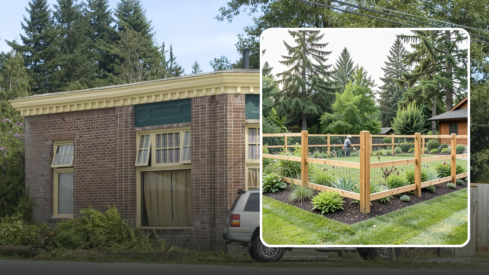 Deer Fencing in Hamilton, Skagit County, WA - Tall, effective deer fencing that protects gardens and landscapes from browsing deer damage.