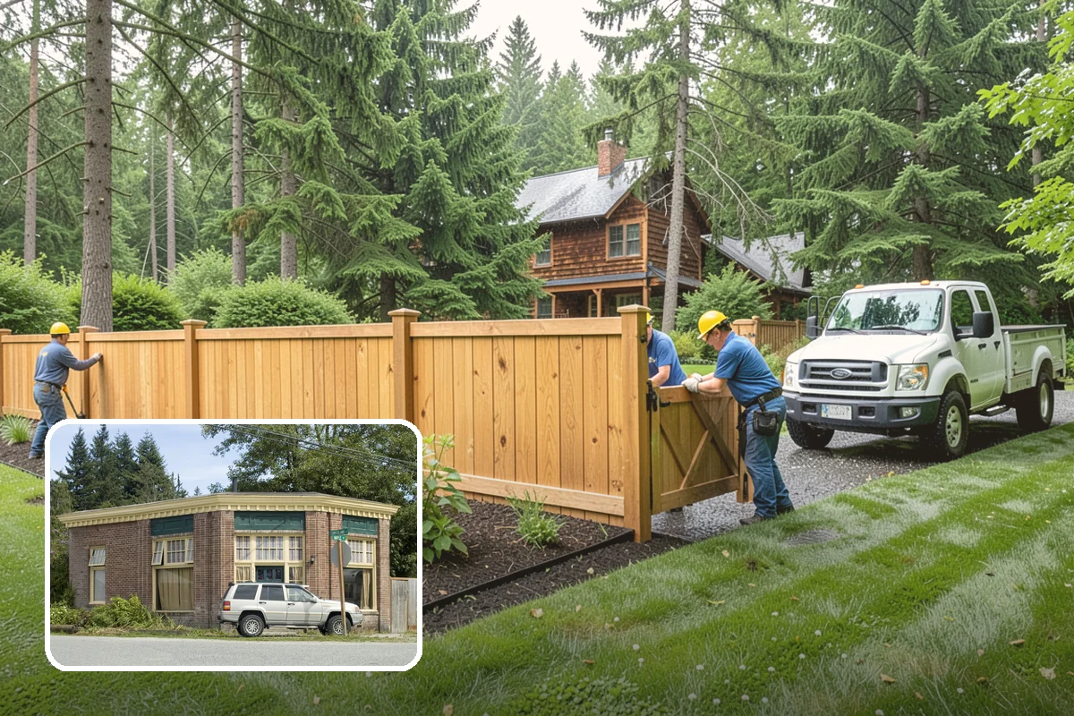 Deer Fencing in Hamilton, Skagit County, WA - Keeps browsing deer out