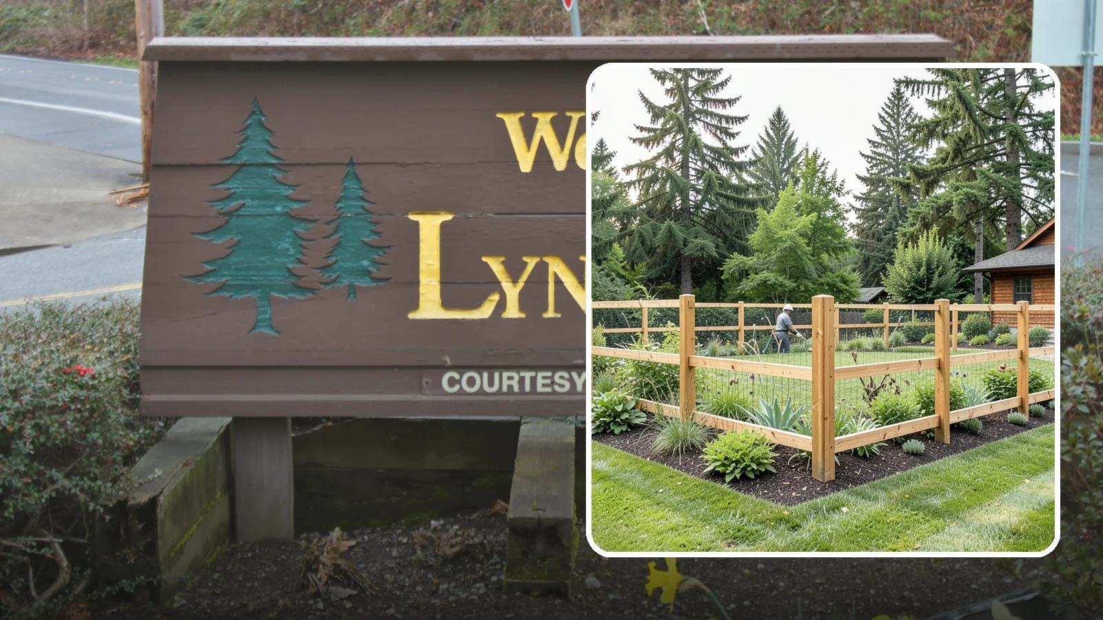 Deer Fencing in Lynnwood, Snohomish County, WA - Tall, effective deer fencing that protects gardens and landscapes from browsing deer damage.