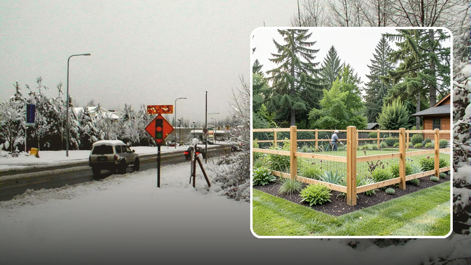 Deer Fencing in Newcastle, King County, WA - Tall, effective deer fencing that protects gardens and landscapes from browsing deer damage.