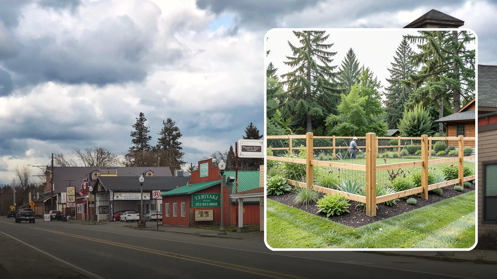 Deer Fencing in Roy, Pierce County, WA - Tall, effective deer fencing that protects gardens and landscapes from browsing deer damage.