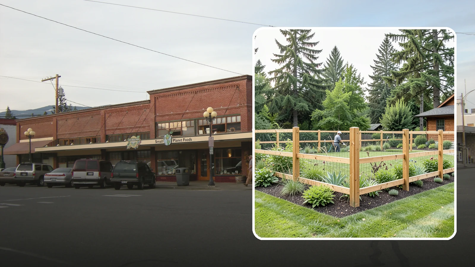 Deer Fencing in Sedro-Woolley, Skagit County, WA - Tall, effective deer fencing that protects gardens and landscapes from browsing deer damage.