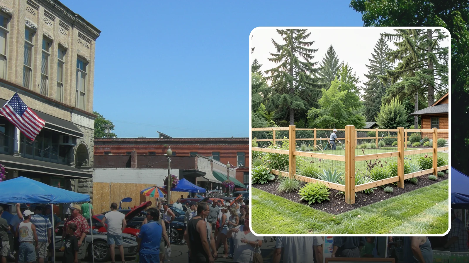 Deer Fencing in Snohomish, Snohomish County, WA - Tall, effective deer fencing that protects gardens and landscapes from browsing deer damage.