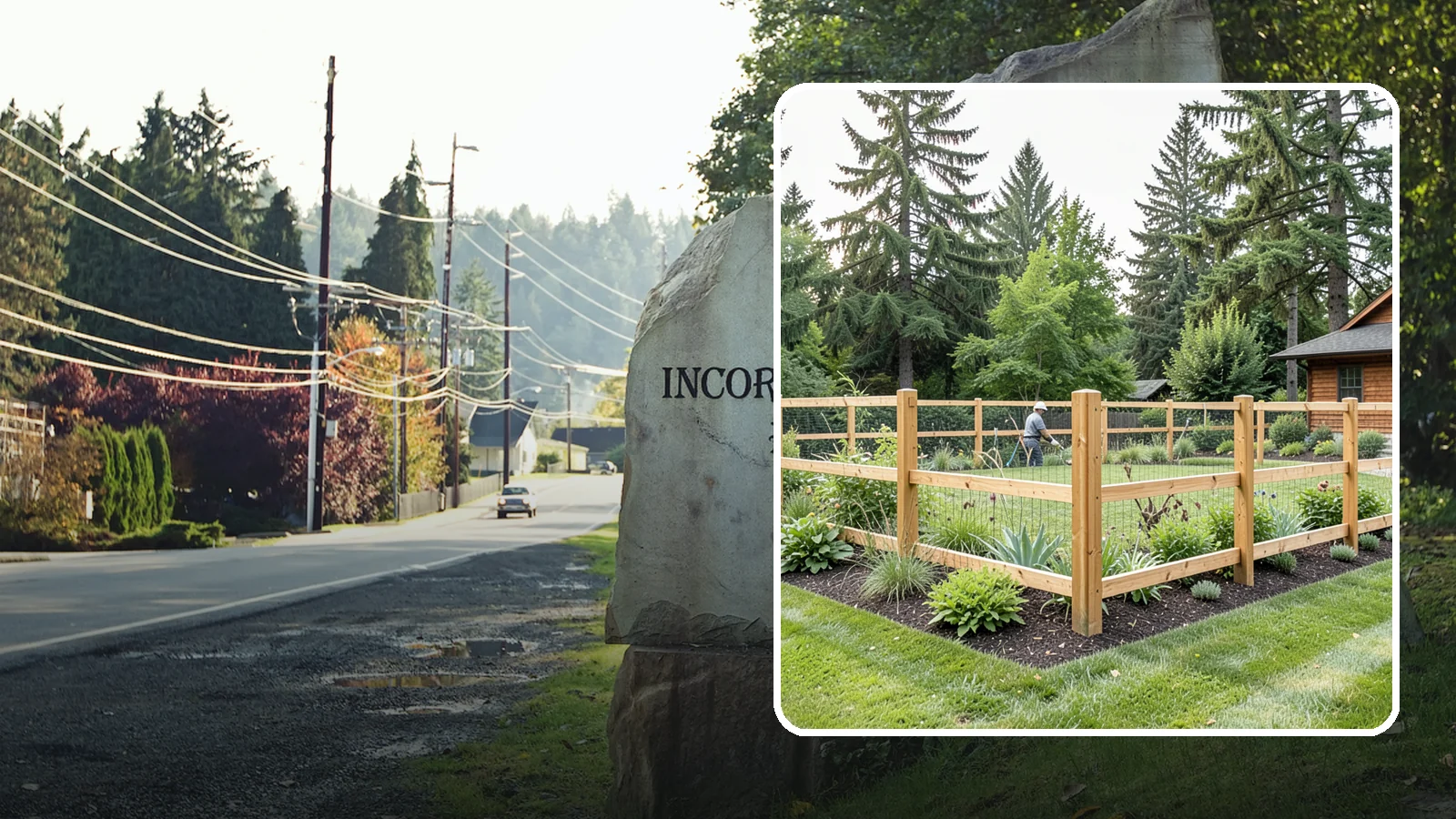 Deer Fencing in Wilkeson, Pierce County, WA - Tall, effective deer fencing that protects gardens and landscapes from browsing deer damage.