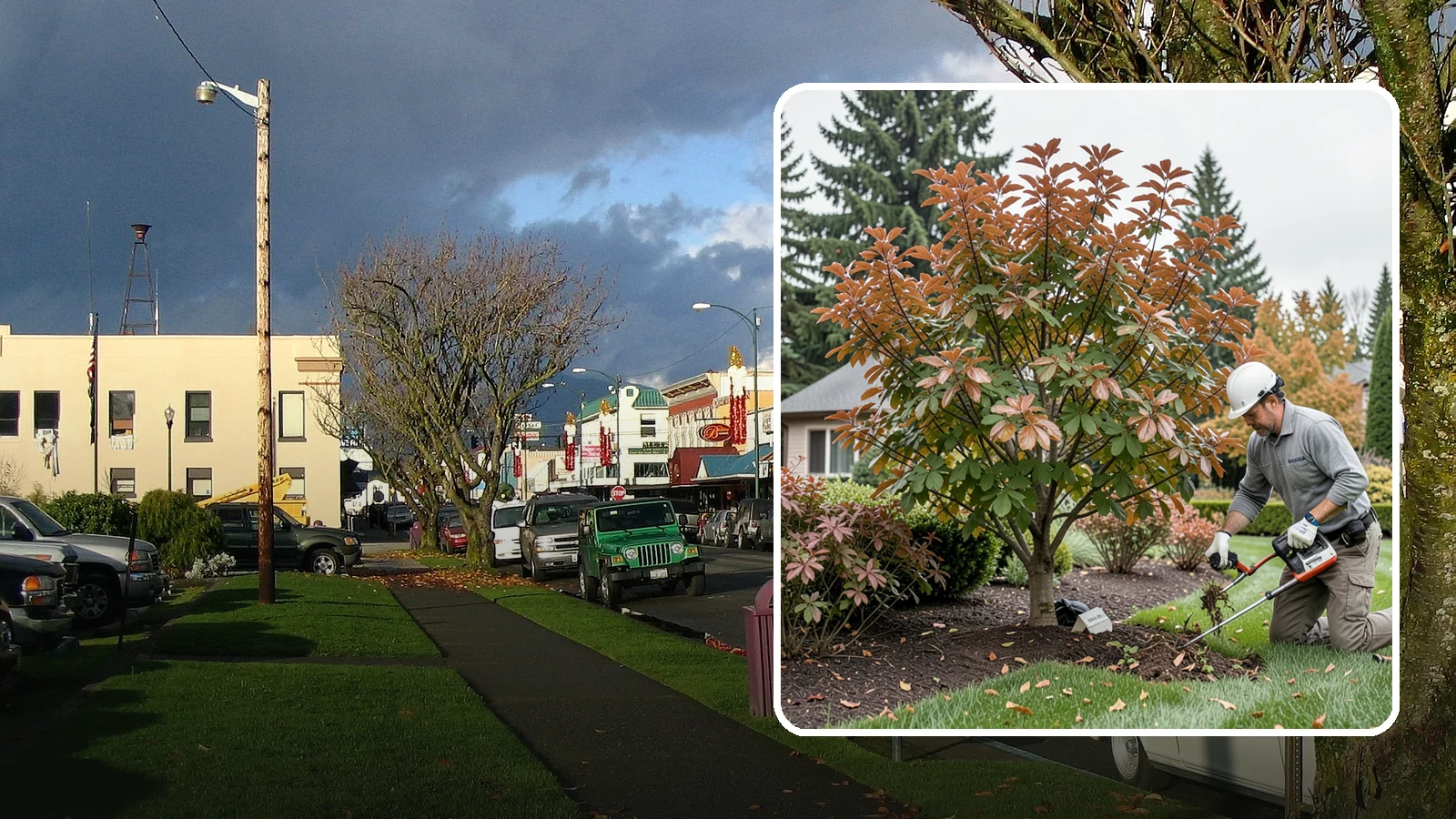 Dogwood Pruning in Arlington, Snohomish County, WA - Light, careful pruning for dogwoods that preserves their layered form and spring flowers.