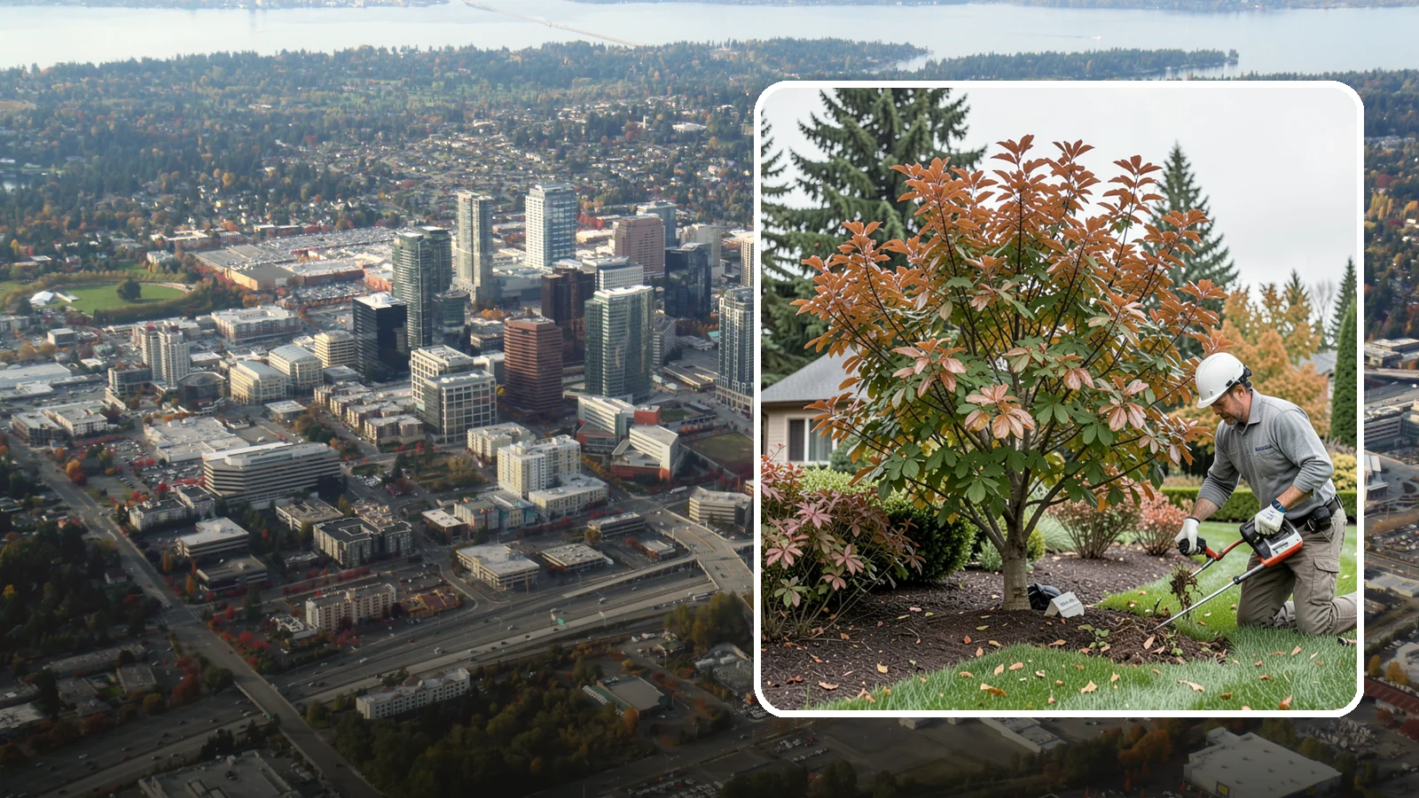 Dogwood Pruning in Bellevue, King County, WA - Light, careful pruning for dogwoods that preserves their layered form and spring flowers.