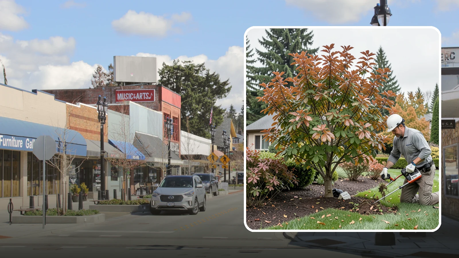 Dogwood Pruning in Bothell, King County, WA - Light, careful pruning for dogwoods that preserves their layered form and spring flowers.