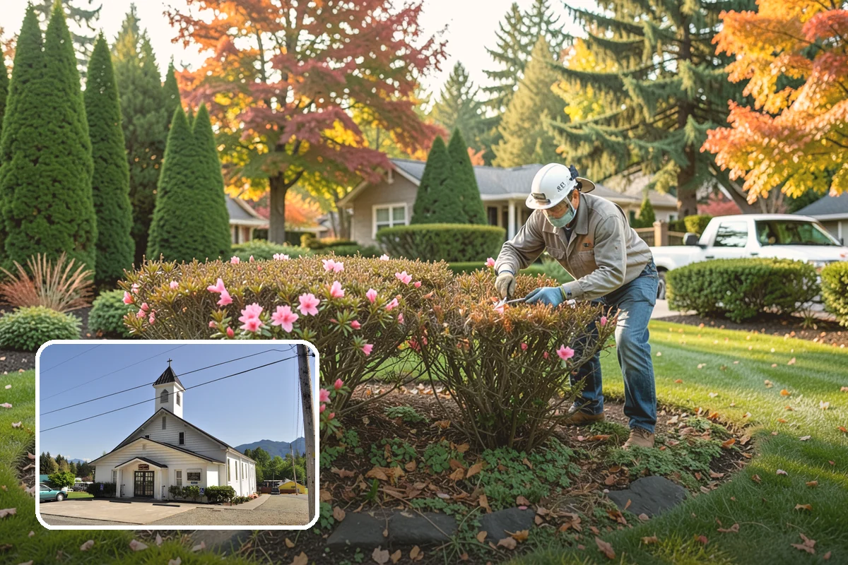 Dogwood Pruning in Concrete, Skagit County, WA - Preserves the tiered, layered form