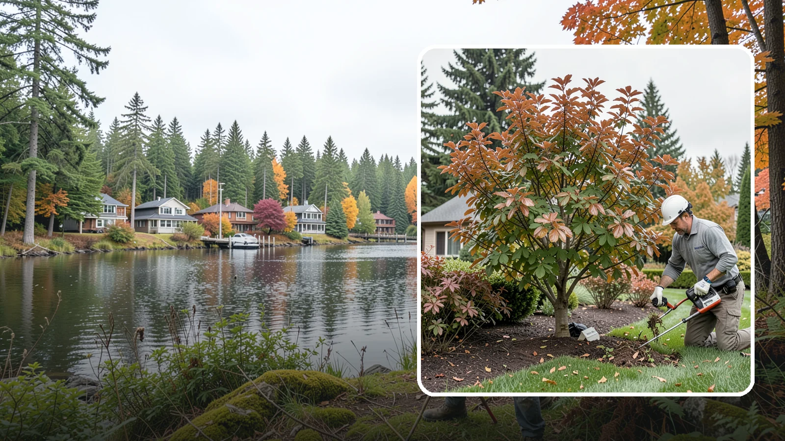 Dogwood Pruning in La Conner, Skagit County, WA - Light, careful pruning for dogwoods that preserves their layered form and spring flowers.