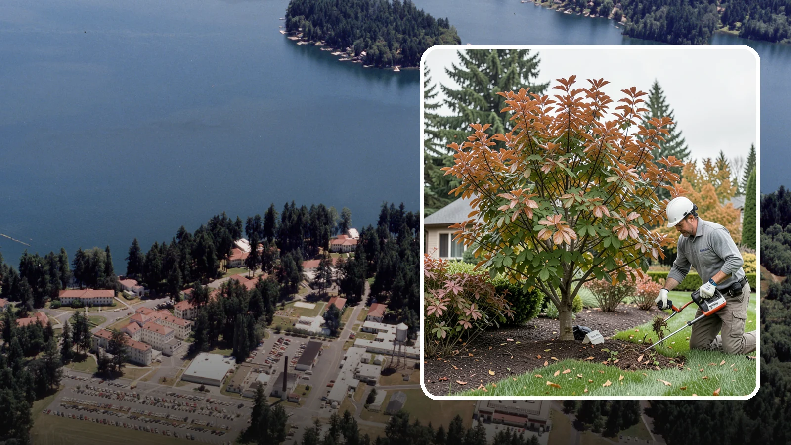 Dogwood Pruning in Lakewood, Pierce County, WA - Light, careful pruning for dogwoods that preserves their layered form and spring flowers.