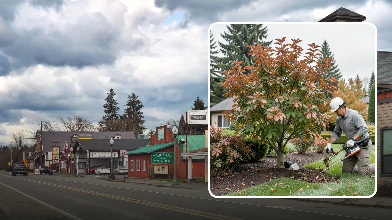 Dogwood Pruning in Roy, Pierce County, WA - Light, careful pruning for dogwoods that preserves their layered form and spring flowers.