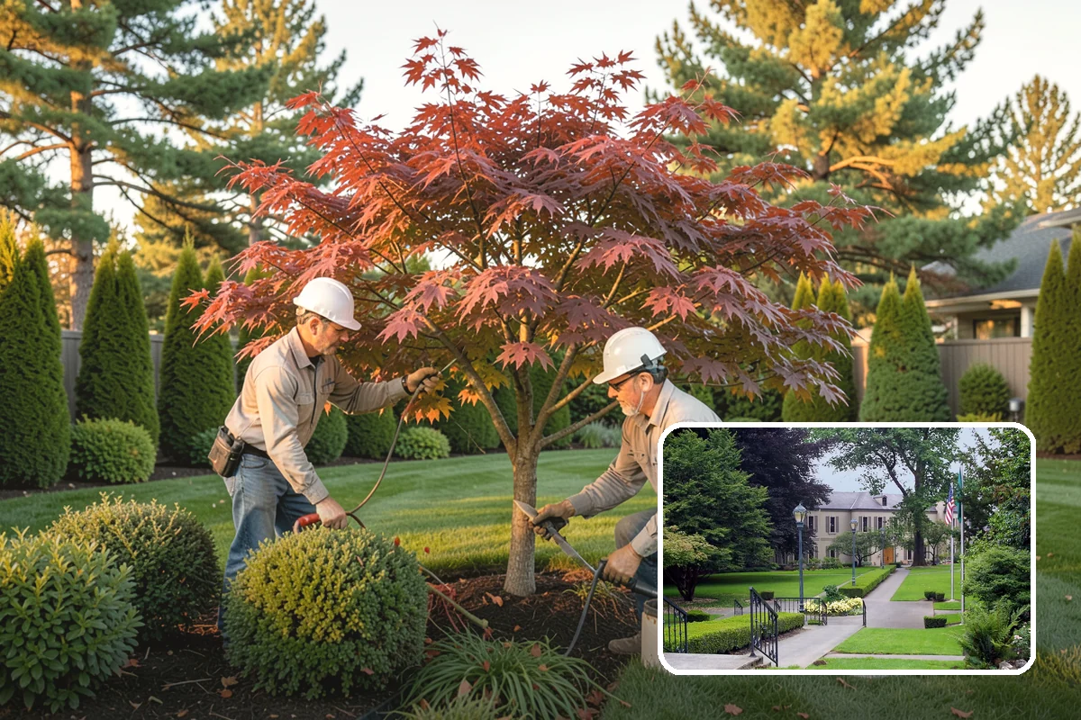 Dogwood Pruning in Woodinville, King County, WA - Preserves the tiered, layered form